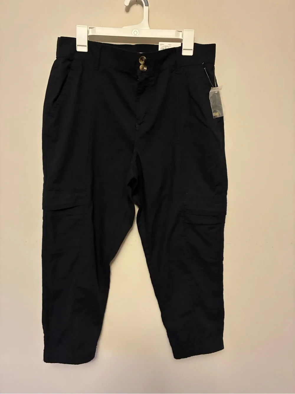 Sonoma Black Utility Capri Pants – Size 12 – NWT